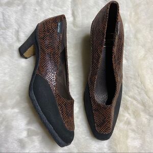 Ted Lapidus brown black heel 40.5